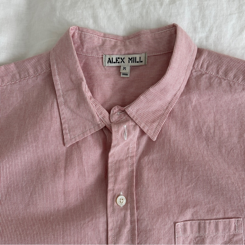 Alex Mill Jo Striped Shirt in Portuguese Poplin - Picture 5 of 5
